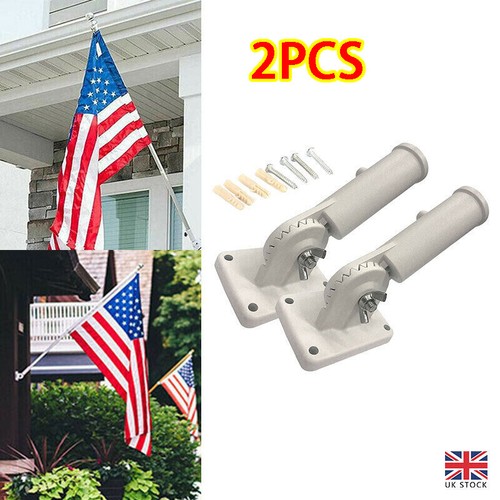 Wall mount adjustable - wall, flag