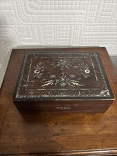 Lovely Antique Wooden Box With