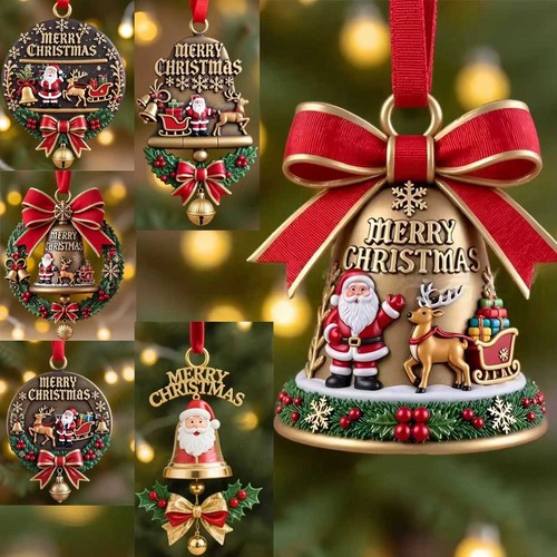 Christmas santa bells - ,