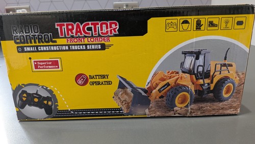 Radio controlled tractor front - controlled,