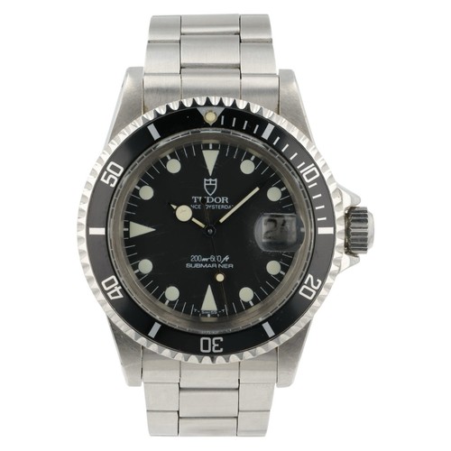 Tudor submariner black dial - tudor,