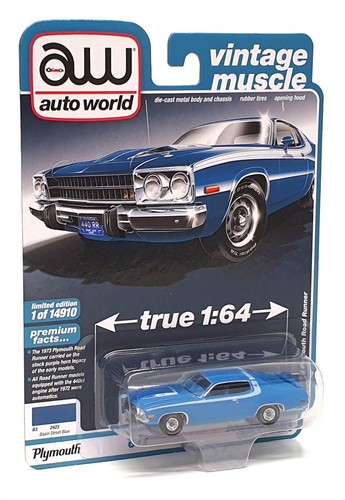 Auto world vintage muscle 64 - world,
