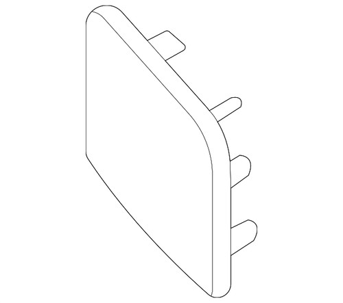 Genuine ford tow eye cap - tow,