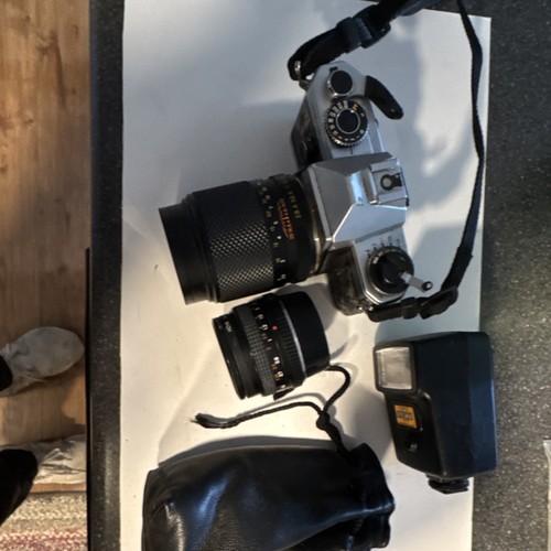 Yashica slr film camera - fx-d,