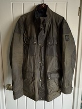 Belstaff Roadmaster Wax Jacket Faded Olive Size 52 (UK 42) - Great Condition VGC