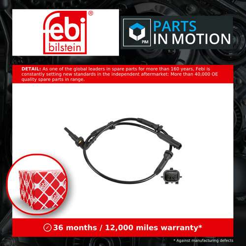 Abs sensor fits dacia sandero - abs,