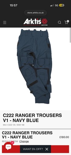 Arktis c222 ranger trousers - c222,