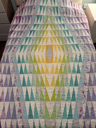 Handmade patchwork quilt tula - patchwork,