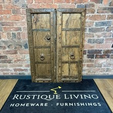 Pair Of Vintage Wooden Door