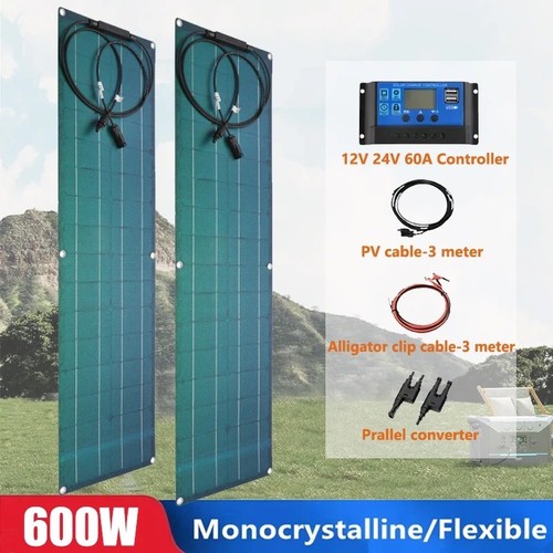 300w 600w flexible solar panel - flexible,