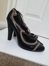 Faith Womens Black And Taupe