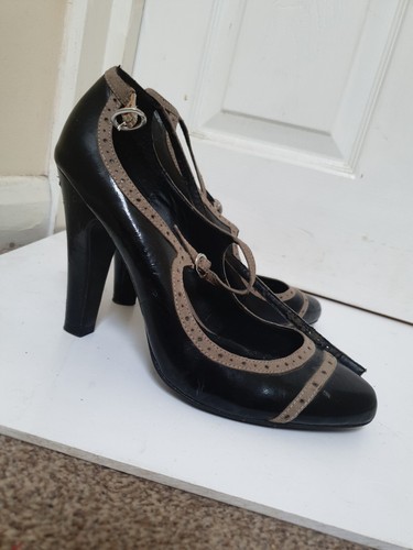 Faith womens black and - black, taupe