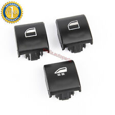 3x Switch Buttons Window Cover For BMW E46 99-05 Facelift Cabriolet