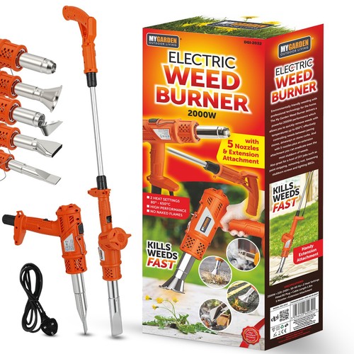 Weed burner electric wand - electric, hot