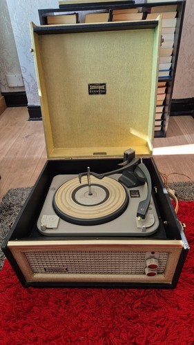 Dansette 1963 record player - dansette,