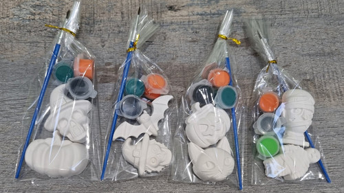 Halloween painting set - halloween, set,