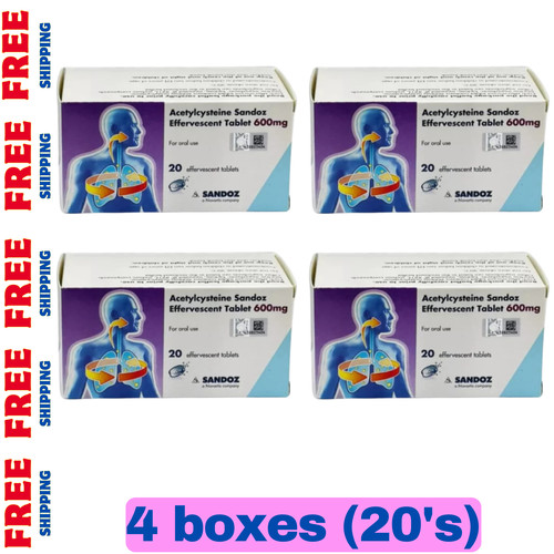 Sandoz 600mg tab - sandoz, 20's