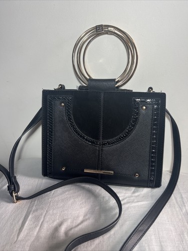 River island handbag black - river,