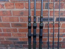 3 New Nash Scope Carp Rods Stepped Up Version 10ft 3.5lb SG ALPS 50mm Guides