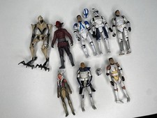 Star Wars The Clone Wars Figures and Ashoka Sidon Grievous Bundle Joblot