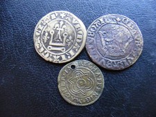 W652 European Jettons Lot of 3