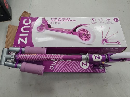 Zinc two wheeled purple - two,