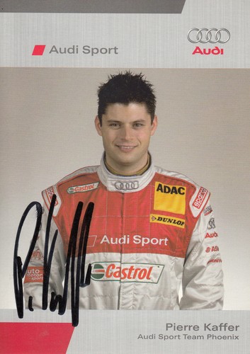 Autograph card signed 10x15 - , cm