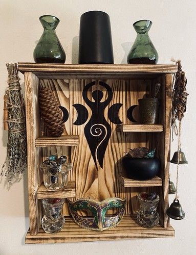 Wicca woman hanging wall - wicca,