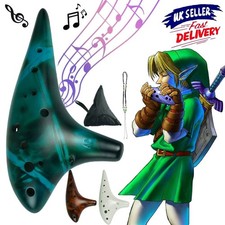 12 Hole Ocarina Ceramic Alto C