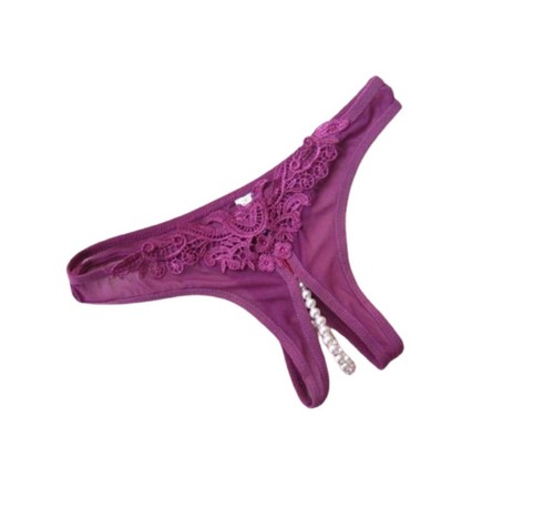 Women sexy crotchless thongs - women's,