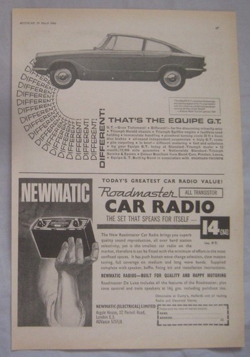 1964 bond equipe - bond,