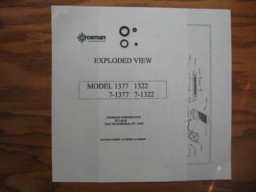 Crosman 1322 1377 seal - crosman,
