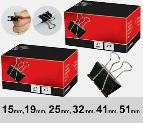Bulldog foldback clips metal - foldback,