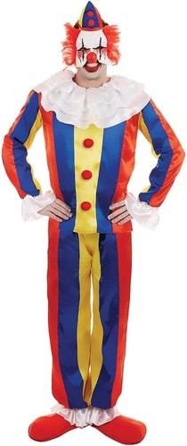 Mens scary clown costume - scary,