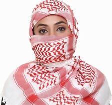 ARAFAT Shemagh scarfs for men & women 100% cotton military head neck wrap shawl 