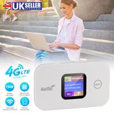 Portable Unlocked 4G LTE Wireless WiFi Router Mobile Broadband LCD MIFI Hot Spot