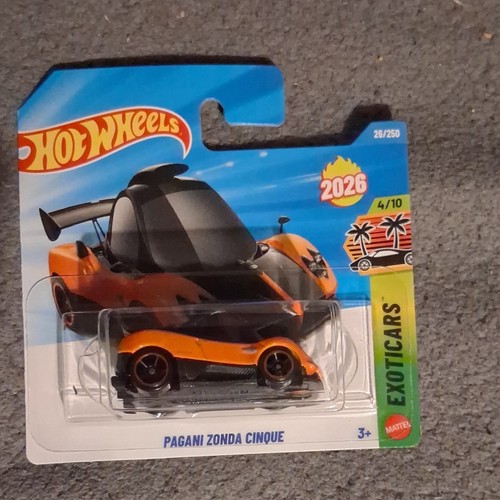 Hot wheels exotics pagani - wheels,