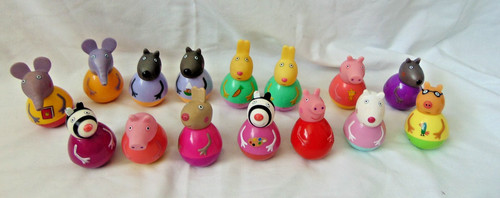 Peppa pig weebles bundle - x, 15
