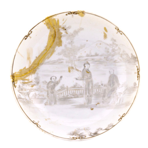 Chinese grisaille porcelain - chinese,