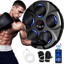 Smart Punching Boxing Electronic Music Machine Home Training Bluetooth With LED