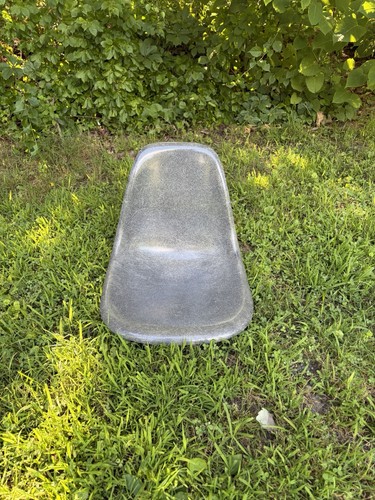 Vintage mcm gray fiberglass - gray, /fiberglass