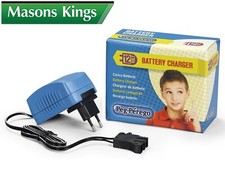 Genuine Peg-Perego 12v UK Charger for Kids John Deere Ride on Gator- IKCB0302