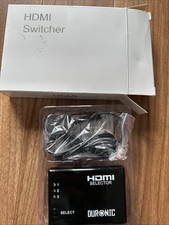 HDMI Switcher Hub 3 X Ports Selector Easy Tv