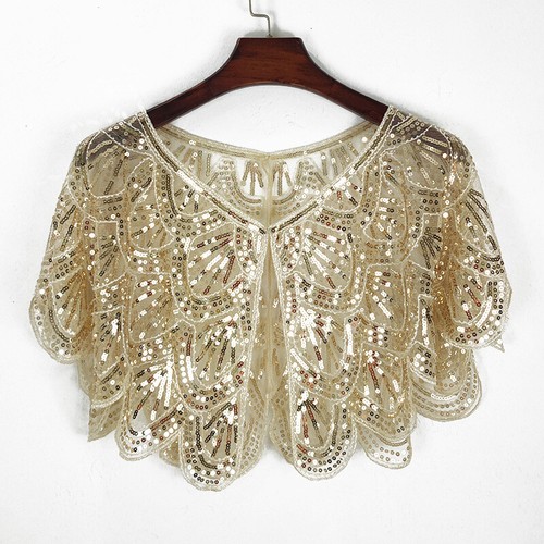 Cover sequins shawl - cover,