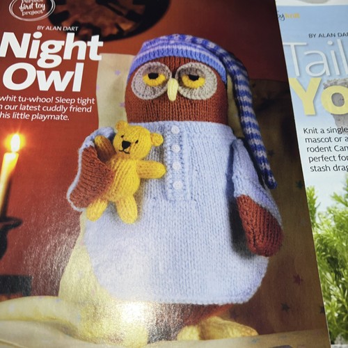 Night owl alan dart - alan, knitting