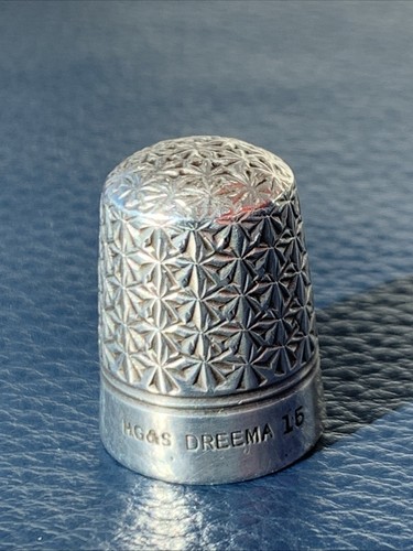 Antique silver thimble - antique,
