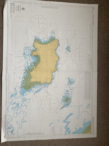 Admiralty nautical chart 3655 - nautical,