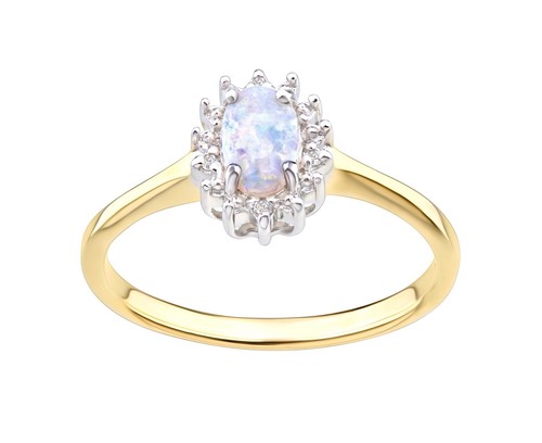 9ct yellow gold silver - yellow, on