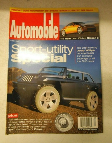Automobile magazine march - magazine,