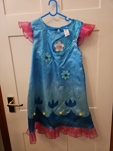 Trolls dress costume age - up, 7/